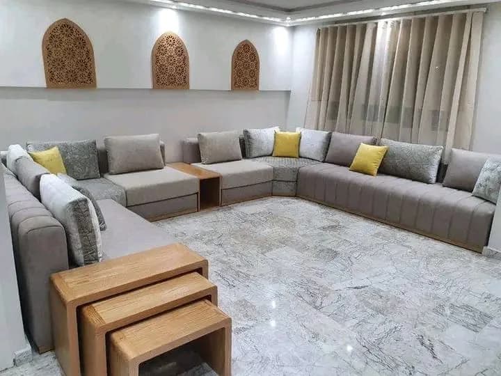 صالون عصري من إنجاز الورشة
